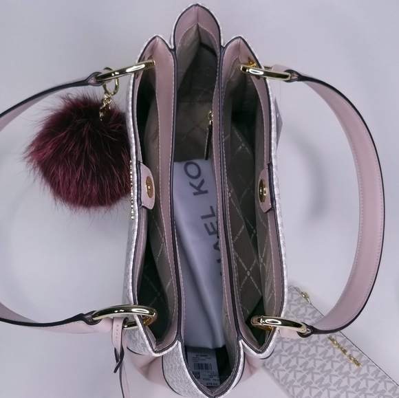 Michael Kors 3SET PURSE BAG WALLET CHARM - Picture 4 of 11